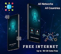 Free Internet Data All Network Package 2021 海報
