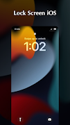 Ios lockscreen imagem de tela 1