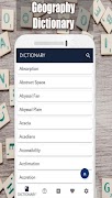 Geography Dictionary اسکرین شاٹ 4