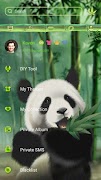 4 Schermata (FREE) GO SMS PANDA THEME