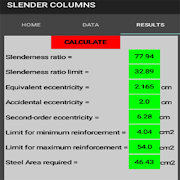 SLENDER COLUMNS (EUROCODE2) captura de pantalla 2