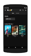 برنامه‌نما Klap Android TV عکس از صفحه