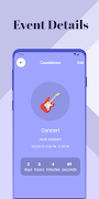 Event Tracker - Countdown Time تصوير الشاشة 2
