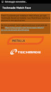 Techmade Watch Face captura de pantalla 1