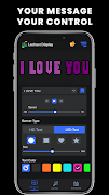 LED Text Scrolling Banner Plakat