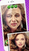 Yaşlı Yüz Fotoğraf Editörü Yaşlanan Yüz gönderen