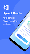 Poster Speech Reader - Audio to Texts