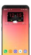 3D Flip Clock Theme Pack 03 скриншот 1