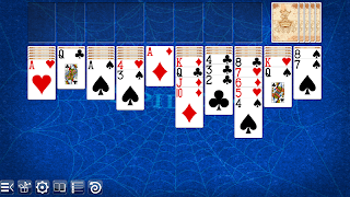 برنامه‌نما Spider Solitaire عکس از صفحه