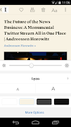 Instapaper скриншот 2