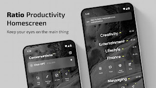 Ratio: Productivity Homescreen poster