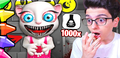 Talking Maria coloring scary screenshot 2