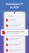 Resume Builder: CV maker PDF 截图 6