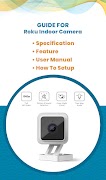 Roku Indoor Camera Guide App تصوير الشاشة 1