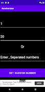 1 Schermata Randomiser