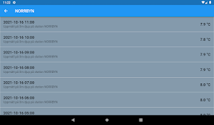 Kustvattentemp screenshot 4