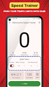 Metronome Speed Trainer imagem de tela 1