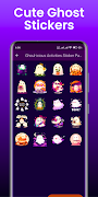 3 Schermata Cute Ghost Stickers