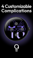 AD TimeRise - Watch Face скриншот 1