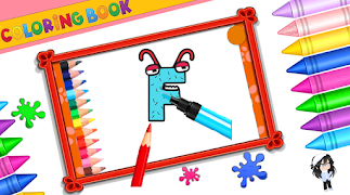 برنامه‌نما Coloring Lore Alphabet ASMR عکس از صفحه