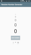 Random Number Generator screenshot 1