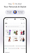 Poster Alle - AI Fashion Shopping App