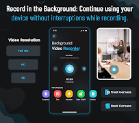 Background Video Recorder 海报