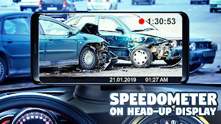 HUD speedometer (Head-up display) screenshot 1