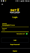24-7 Security 海报