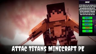 Attac Titans Mod Minecraft PE 截图 2
