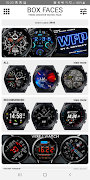 Box Faces - watch faces. اسکرین شاٹ 4