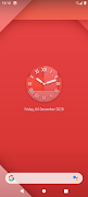Material Clock and Wallpaper اسکرین شاٹ 3