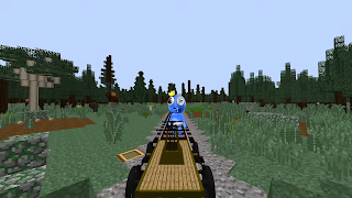 Choo Choo Charles in Minecraft syot layar 3