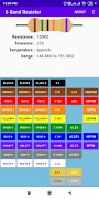 Resistor Code Calculator स्क्रीनशॉट 1