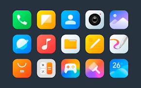 برنامه‌نما HyperUX - Icon Pack عکس از صفحه