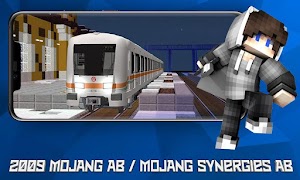 Real Train Mod for MCPE capture d'écran 2