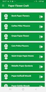 Paper Flower Craft Instruction โปสเตอร์