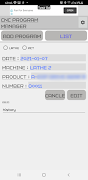 CNC SETUP LIST โปสเตอร์