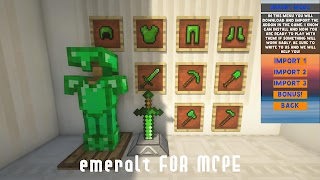 Emerald Mod for Minecraft PE স্ক্রিনশট 6