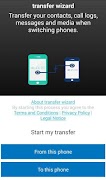 برنامه‌نما Mobile Content Transfer Wizard عکس از صفحه