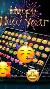 2020 Happy New Year Keyboard Theme screenshot 2