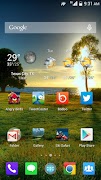 Square 3DHD Apex Nova Go Theme Screenshot 2