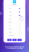 برنامه‌نما Permission Manager Android App عکس از صفحه