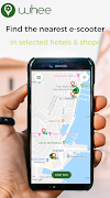 WHEE | e-scooter sharing পোস্টার