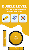 Bubble level- compass app Affiche