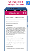 HR Interview Questions Answers captura de pantalla 2