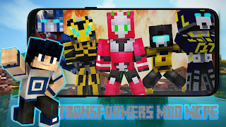 Transformers mod Minecraft PE 截圖 2