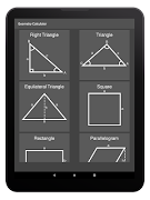 برنامه‌نما Geometry Calculator عکس از صفحه