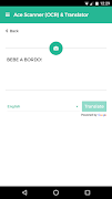 Ace Scanner (OCR) & Translator اسکرین شاٹ 2