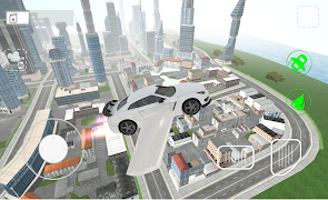 برنامهنما Flying Car Sim عکس از صفحه